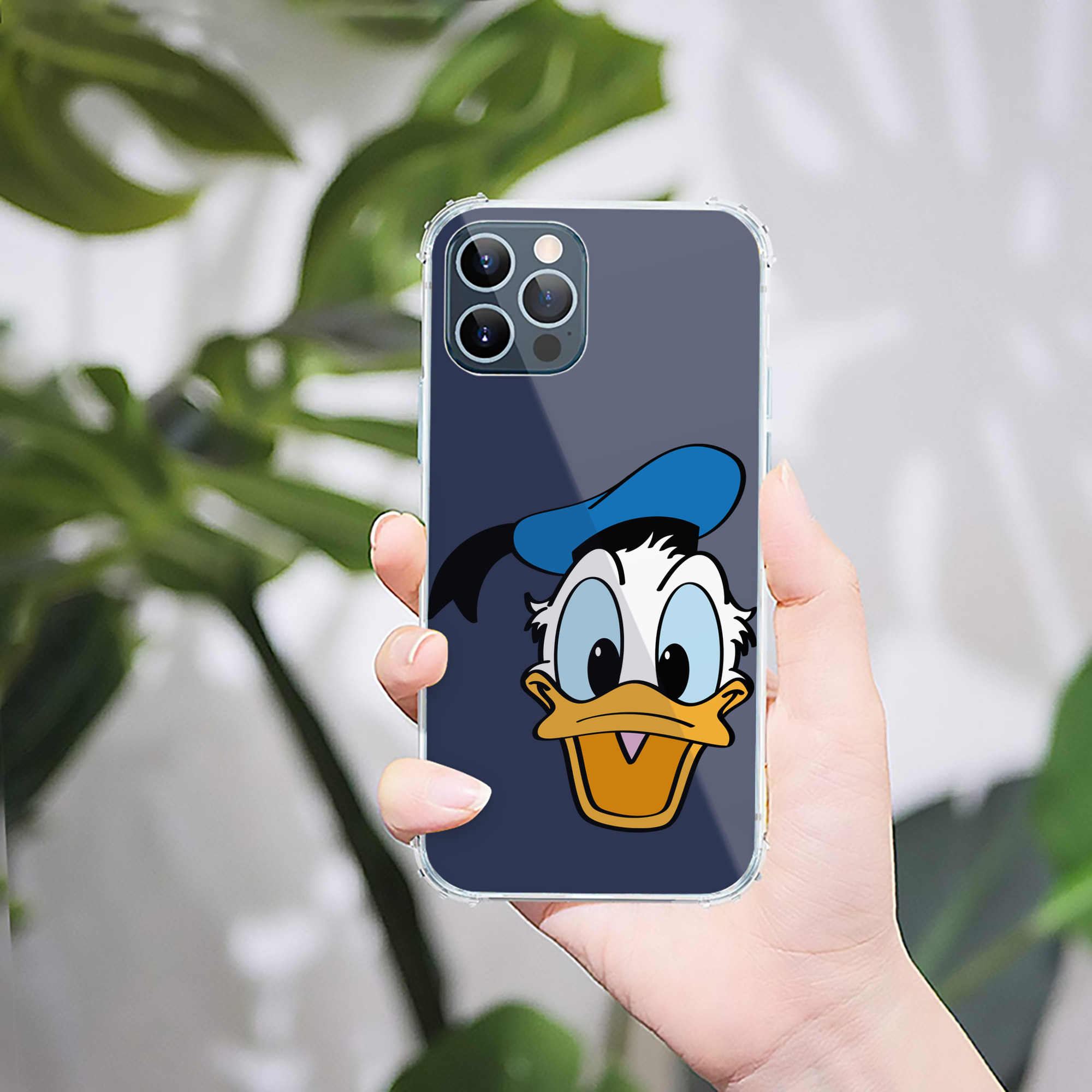 （画像用） ミッキーマウス Mickey Mouse 【iPhone 12シリーズ対応】透明スマホケース（クリアソフトケース）